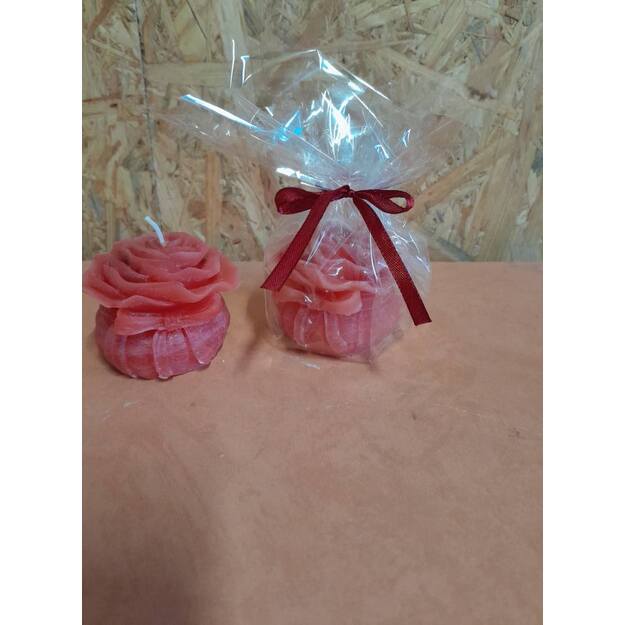 Dekoratyvinė žvakė 'Rožė dovana'