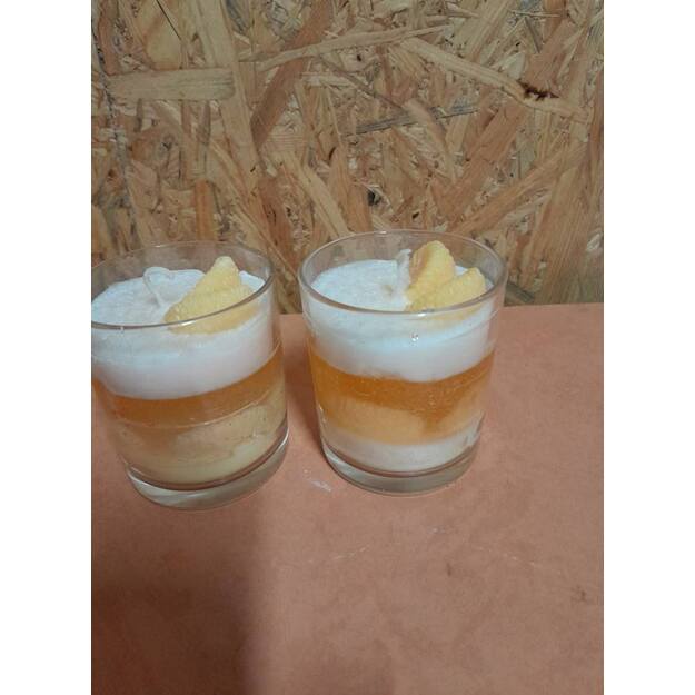 Dekoratyvinė žvakė 'Mandarinai'